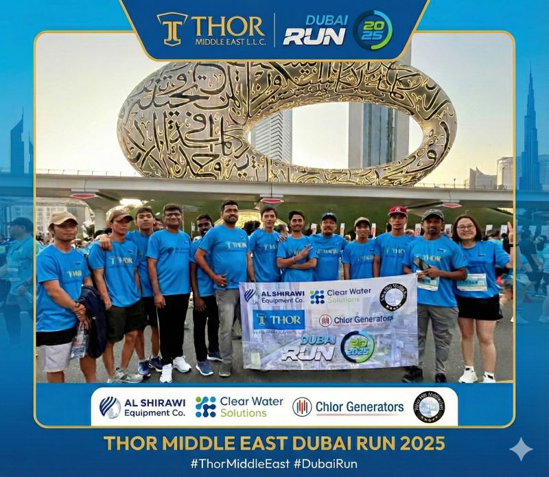 Proud Moments at Dubai Run with Our Thor Team!