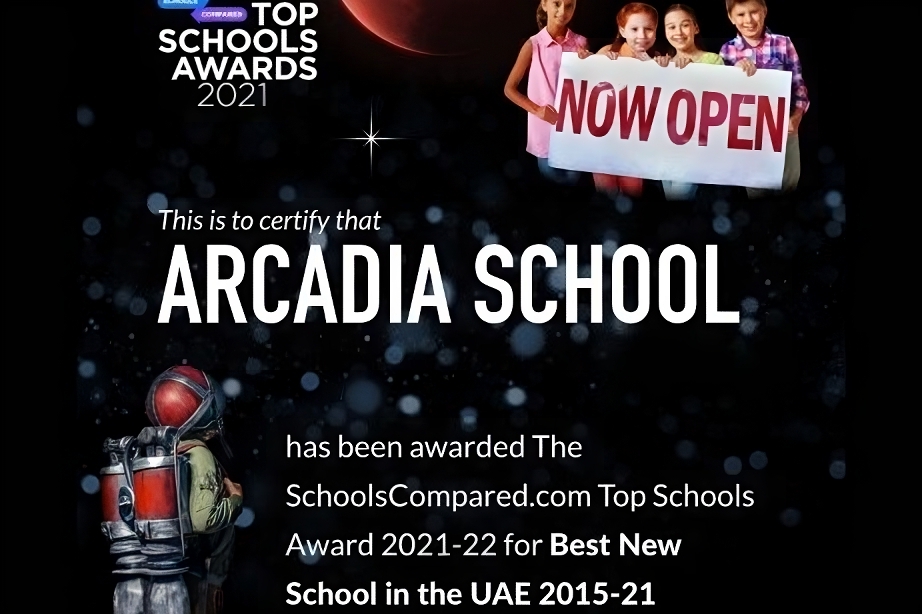 We are proud to announce that we have won the Schools Compared Top Schools Award for Best New School in the UAE 2015-22!