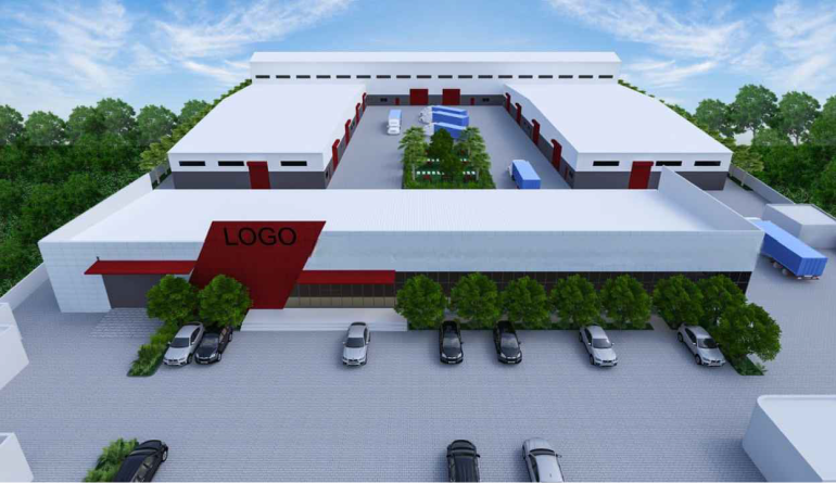 WAREHOUSE(10 Nos.) & OFFICES BUILDING (G ONLY)