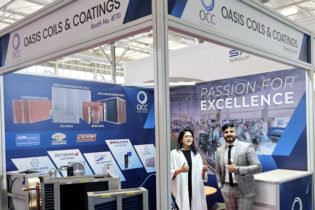 Oasis Coils & coatings arrived at Saudi Arabia’s largest dedicated event for the HVAC R industry.