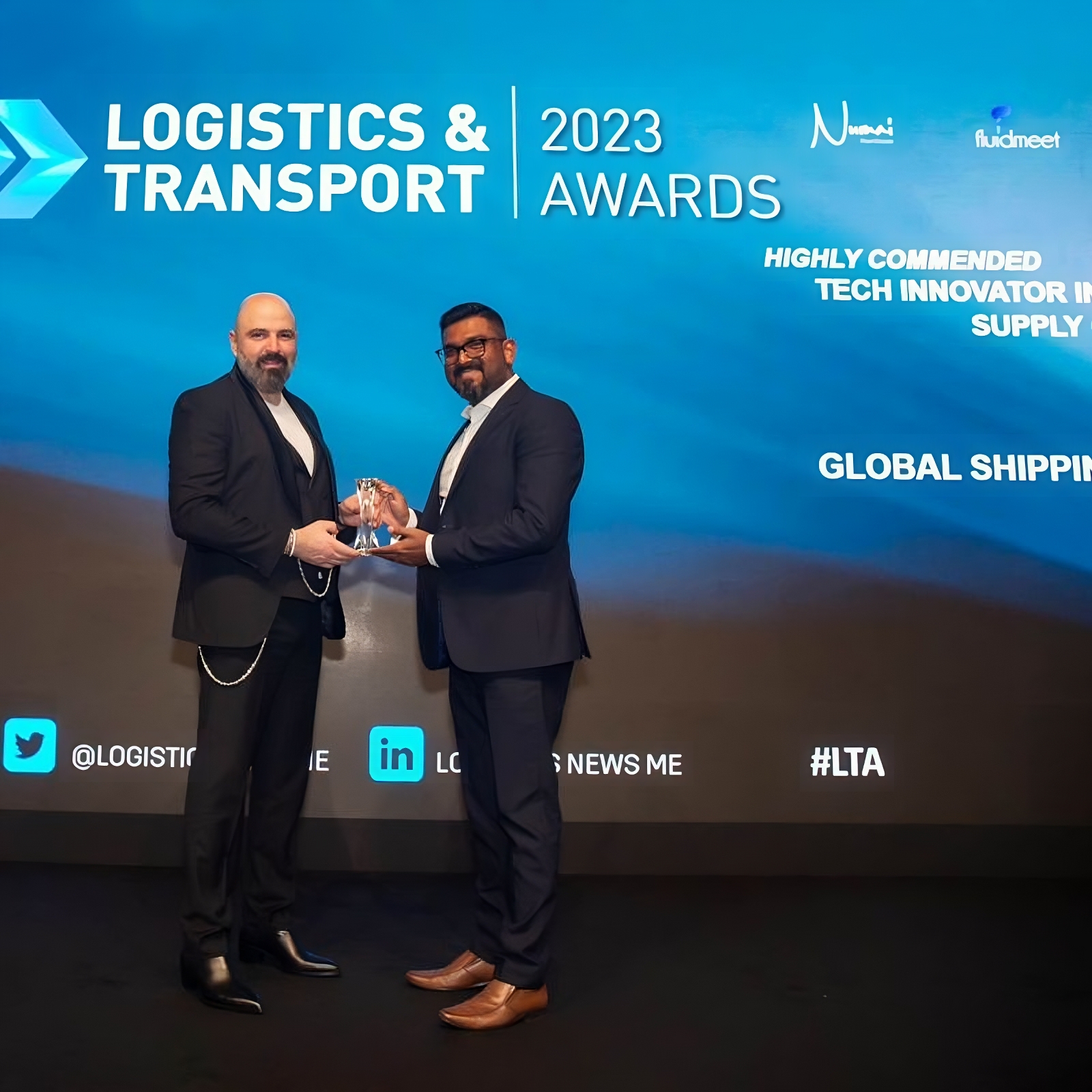 GSL won the Tech Innovator in Logistics and Supply Chain at the Logistics and Transport Awards 2023.