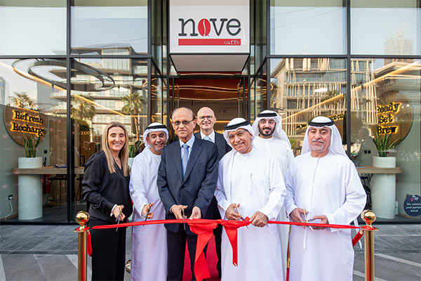 Middle East’s first Revolutionary Self-Service Coffee Concept, nove  caffè, Marks its Grand Opening