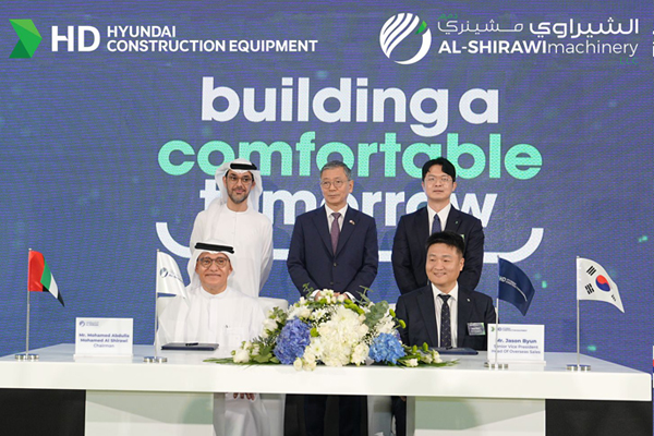 Al Shirawi Machinery L.L.C and HD Hyundai Construction Equipment have joined forces!
