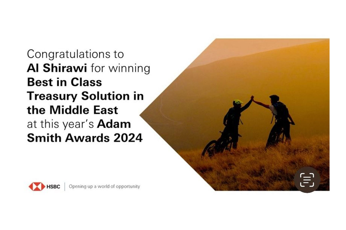 Oasis Investment Company (Al Shirawi Group) has been honored with the Adam Smith Award 2024 for ‘The Best in Class Treasury Solution in the Middle East.’