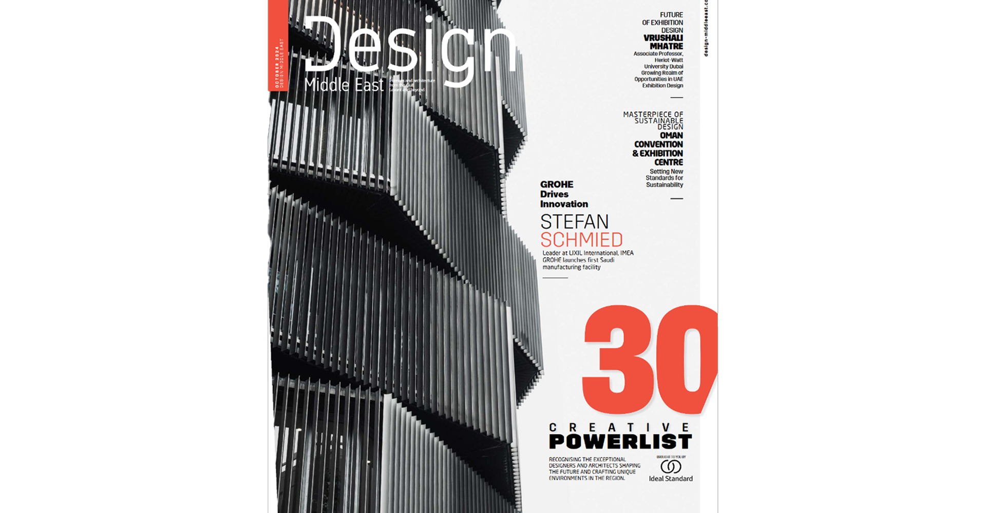 “#ProudMoment our Executive Director, D. RATHEESH KUMAR , Al Shirawi Interiors, have been selected for the prestigious #Creative30Powerlist by Design Middle East! 🎉 “