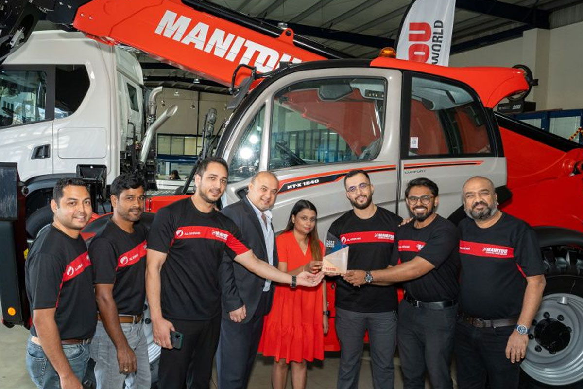 Al Shirawi Enterprises has been honored with an award “2023 Partner Dealer” from MANITOU Group