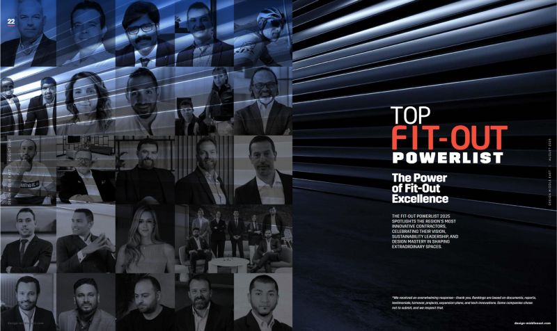 Al Shirawi Interiors makes the Top Fit-Out Power list 2025!