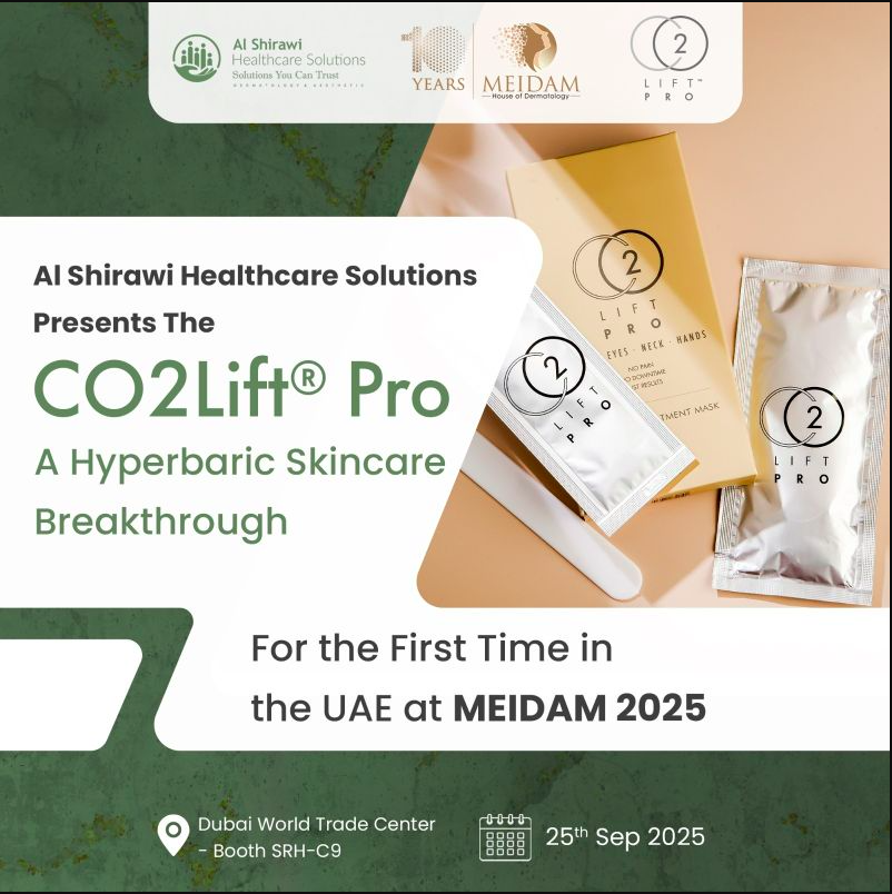 Al Shirawi Healthcare Solutions Proudly Launches CO2Lift® Pro at MEIDAM 2025 UAE
