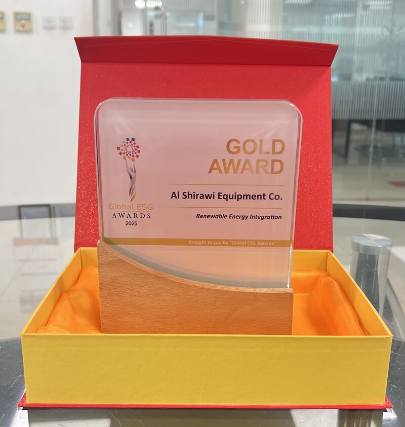 Al Shirawi Equipment Co. Honored with Gold at Global ESG Awards 2025 💚