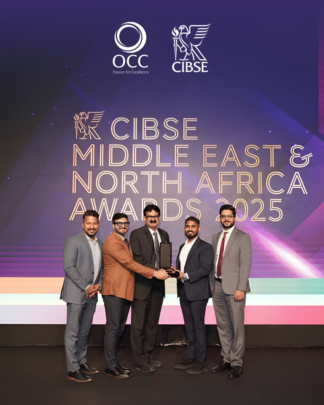 OCC Wins CIBSE MENA Award 2025 for Best Digital Innovation Initiative!