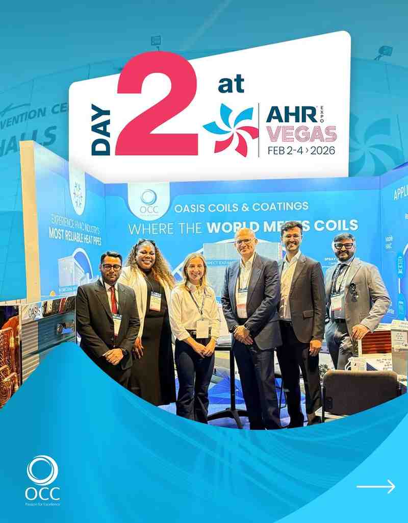 AHR Expo 2026 – Day 2: Spotlight on SPC OPTIMA R410a Coil Innovations