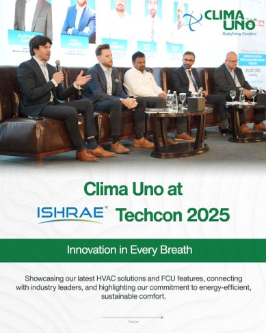 Clima Uno Showcases HVAC Innovation at ISHRAE 2025