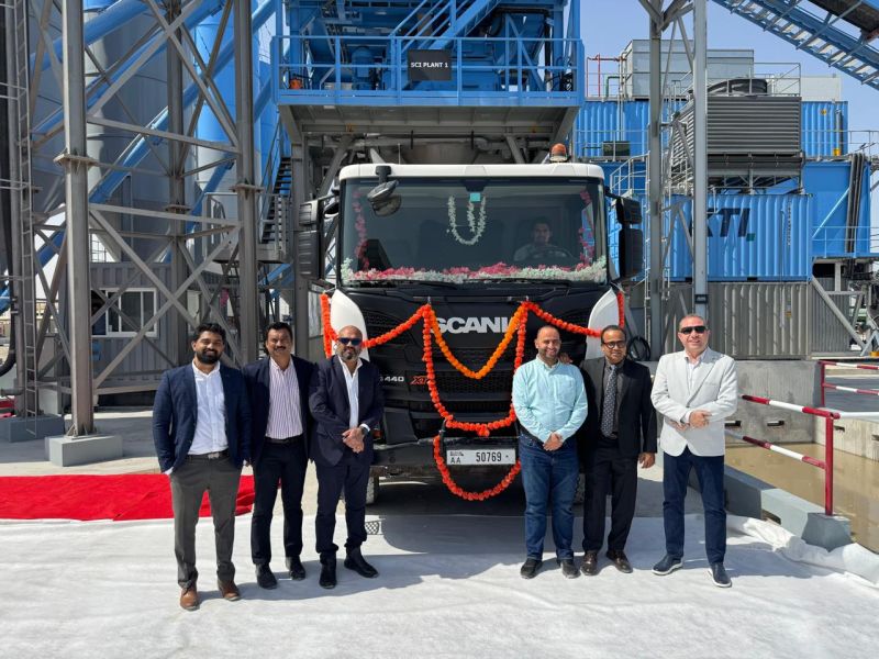 Marking the Inauguration of Sobha’s New Batching Plant