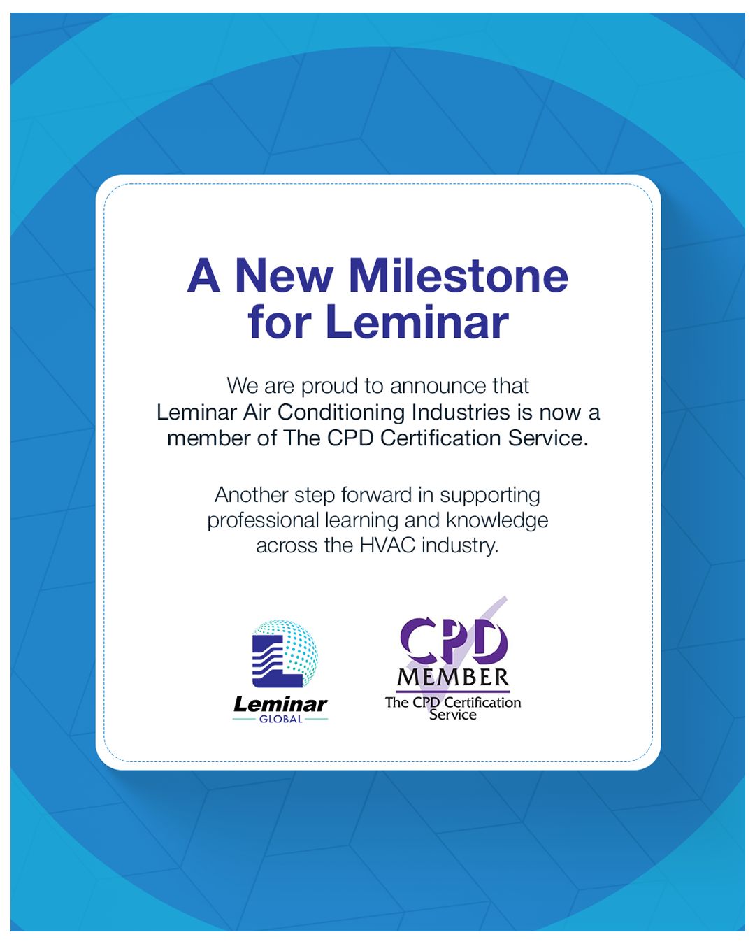 A New Milestone: Leminar Industries Becomes a CPD Member