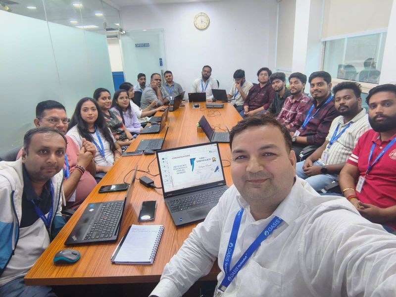 Celebrating Half-Year Milestones at Oasis TechnoSoft Pvt. Ltd