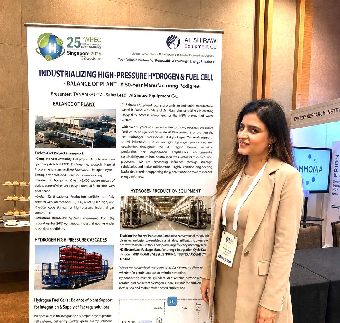 Showcasing Our Hydrogen Expertise at WHEC Singapore 2026