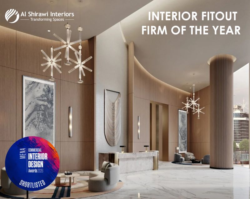 Al Shirawi Interiors Shortlisted at the MENA CID Awards 2026