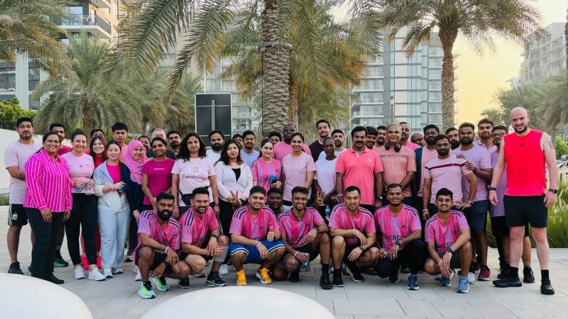 Al Shirawi Group Team Comes Together for the 100th PRIMES Run at Dubai Hills Park