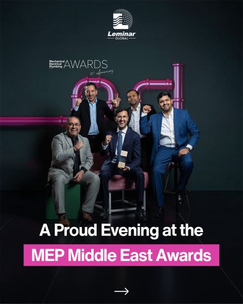 Leminar Named Manufacturer of the Year at the MEP Middle East Awards 2026